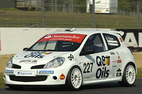 Tegllund Racing vandt i sit debutløb.